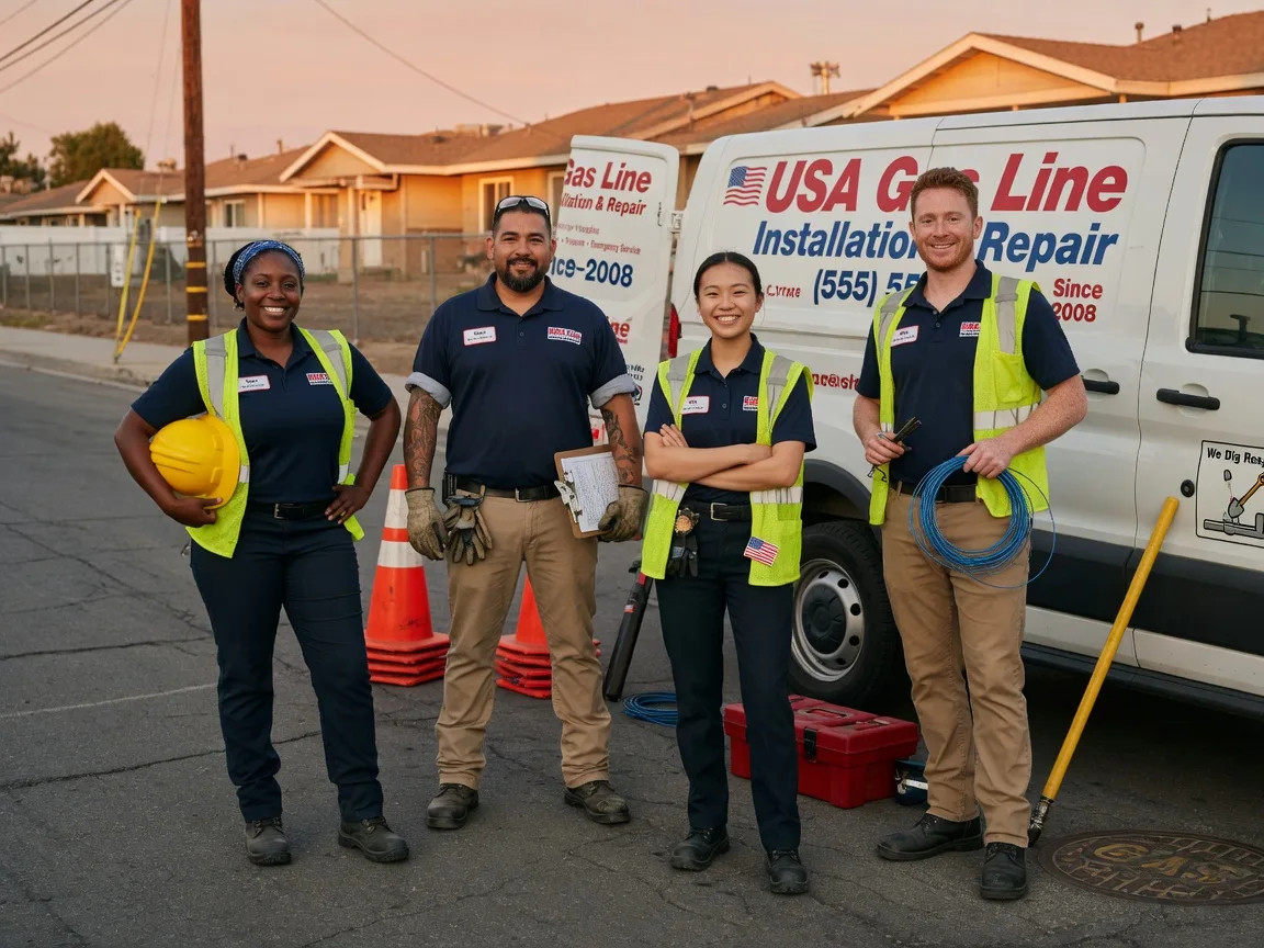 Gas Line Installation company in Wesley, AR